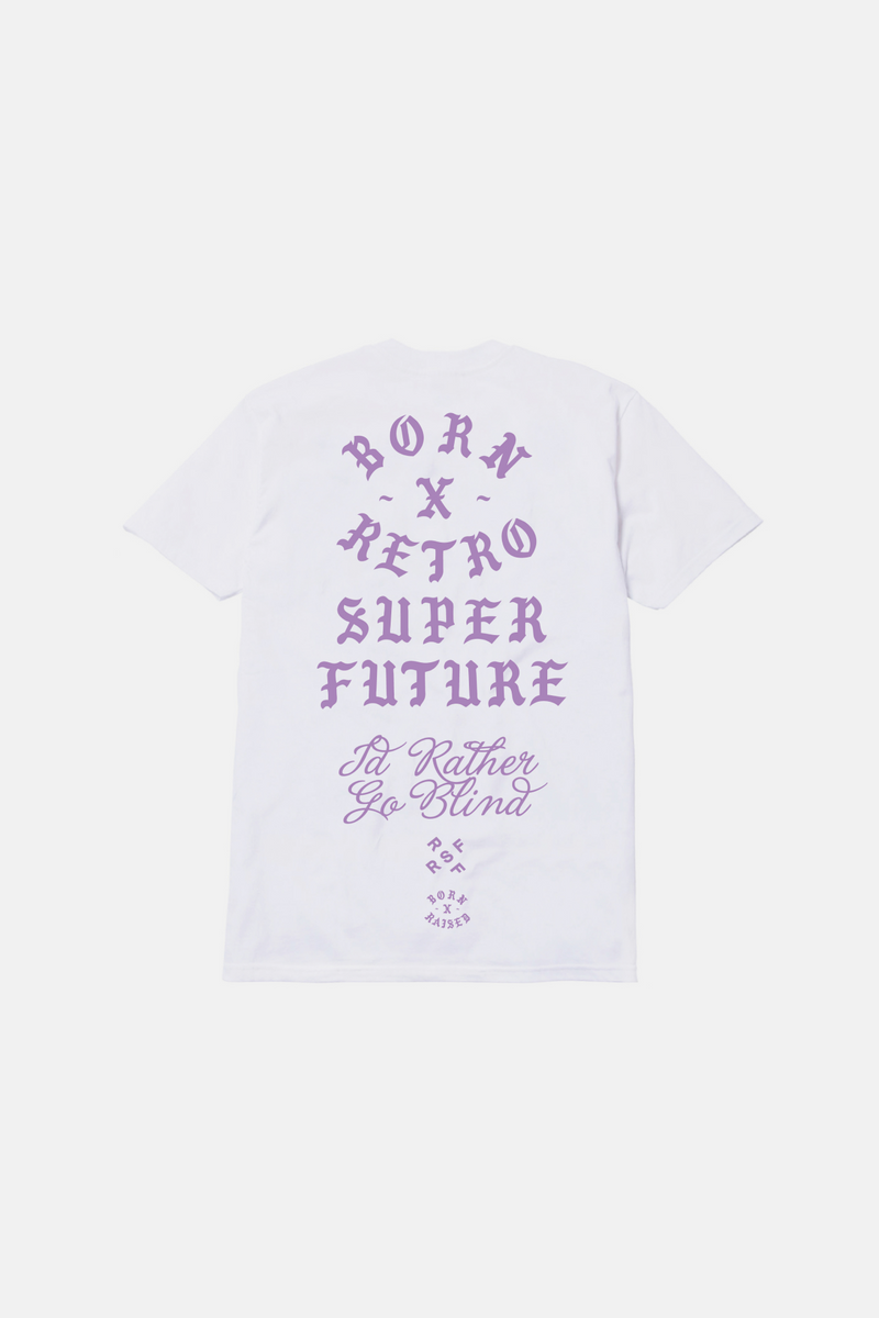 White Tee BORN X RAISED