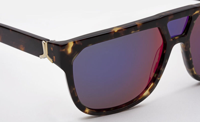 WeSC Burnt Havana Flash Lens - Retrosuperfuture -