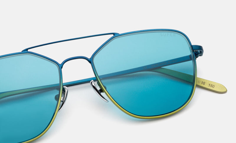 SUPER for I VISIONARI Sun Turquoise Fade - Retrosuperfuture -