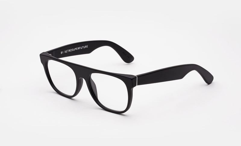 Flat Top Optical Black Matte - Retrosuperfuture -