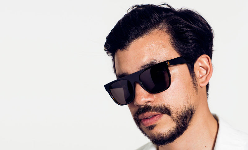 Flat Top Havana Black Top - Retrosuperfuture -