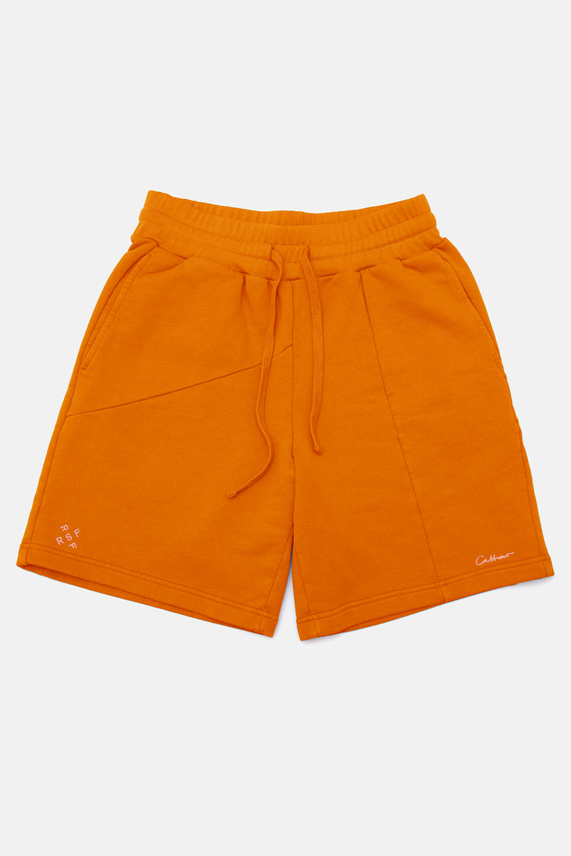 RSF x DC Deconstructed Terry Shorts Rusty Orange - Retrosuperfuture -