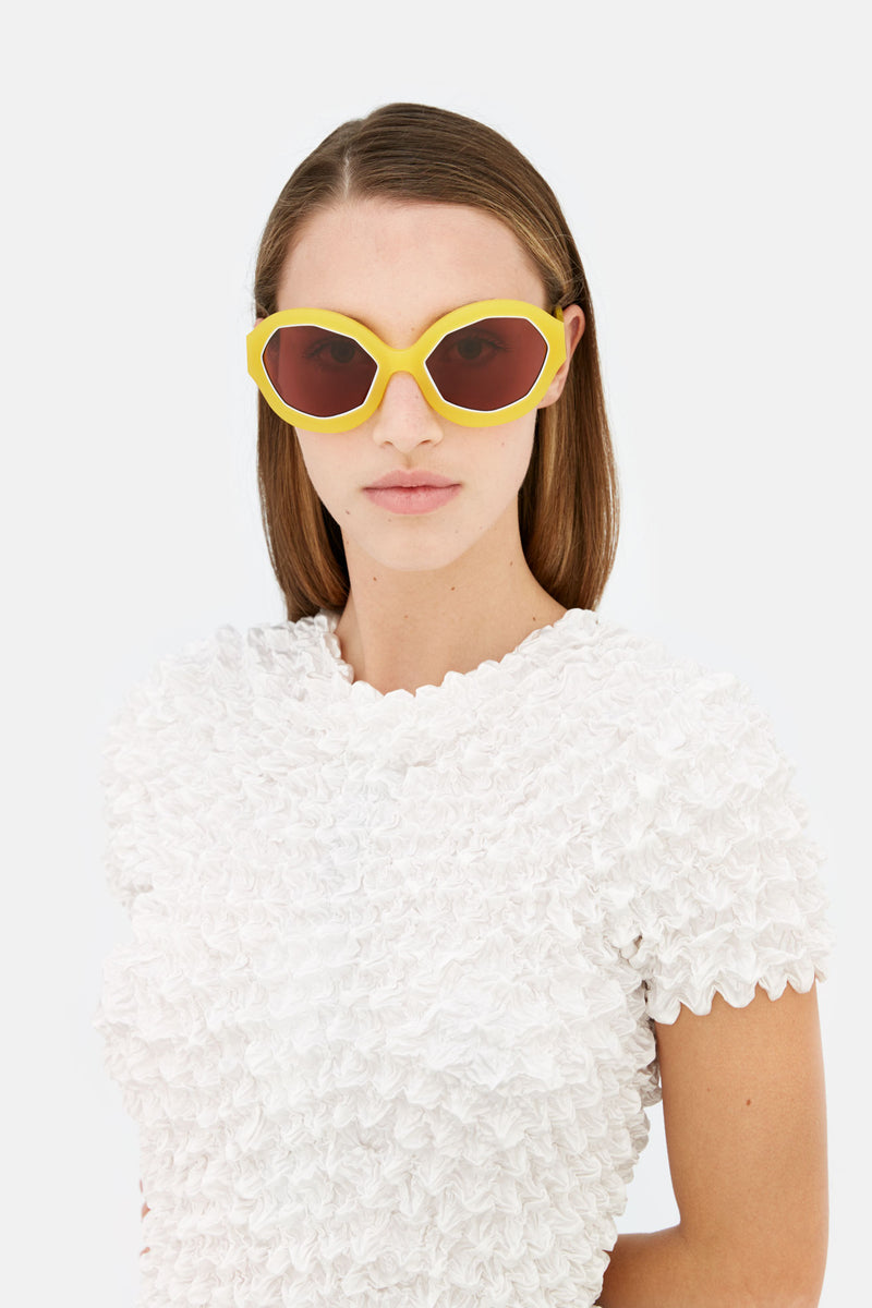 Cumulus Cloud Yellow - Retrosuperfuture -