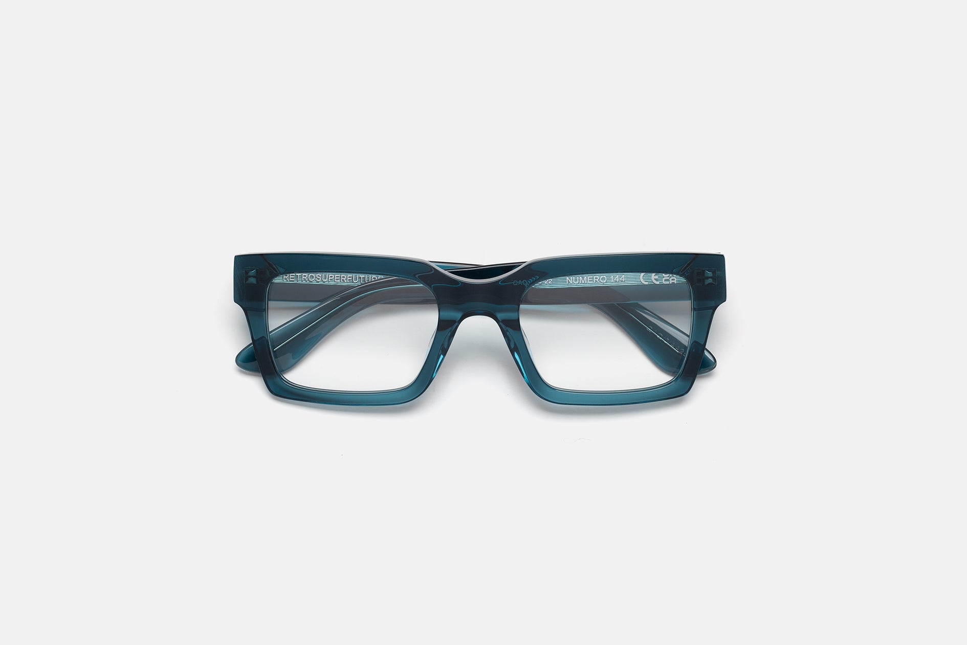 Numero 144 Teal - Retrosuperfuture -