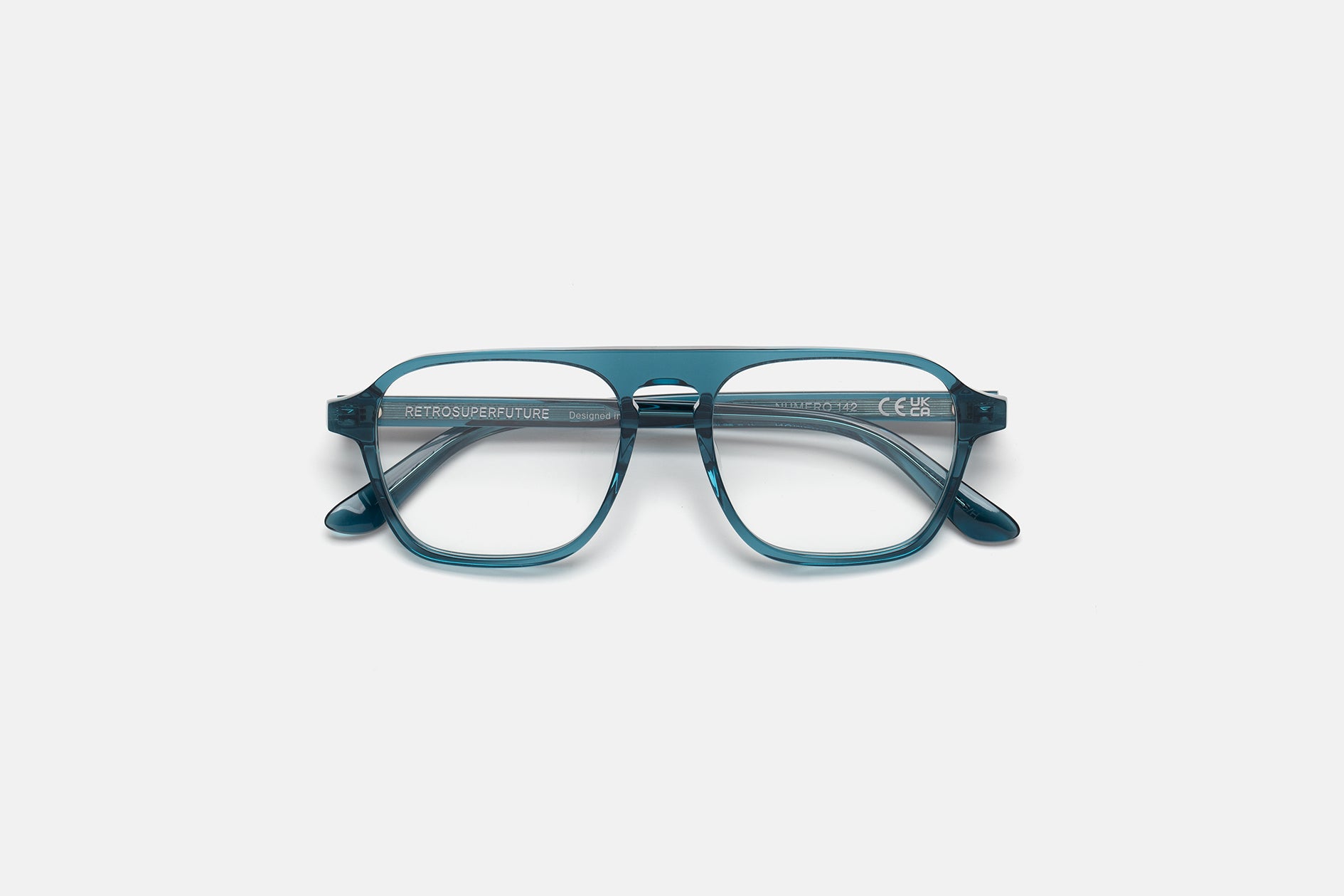 Numero 142 Teal - Retrosuperfuture -