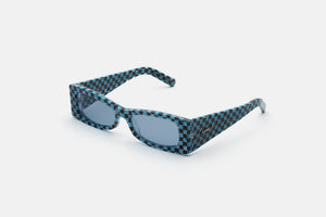 Zokoa Blue/Black Checks - Retrosuperfuture - — 2