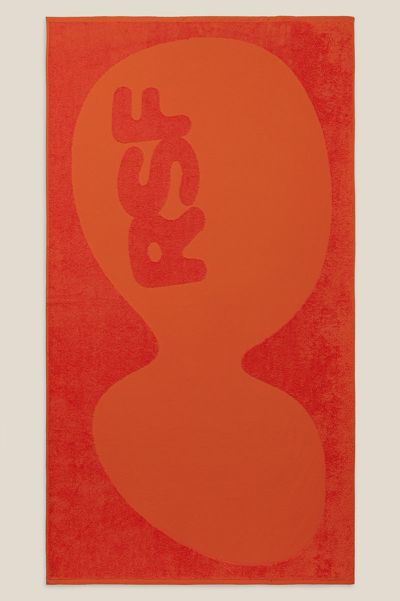 RSF weekend set beach towel - orange - Retrosuperfuture -