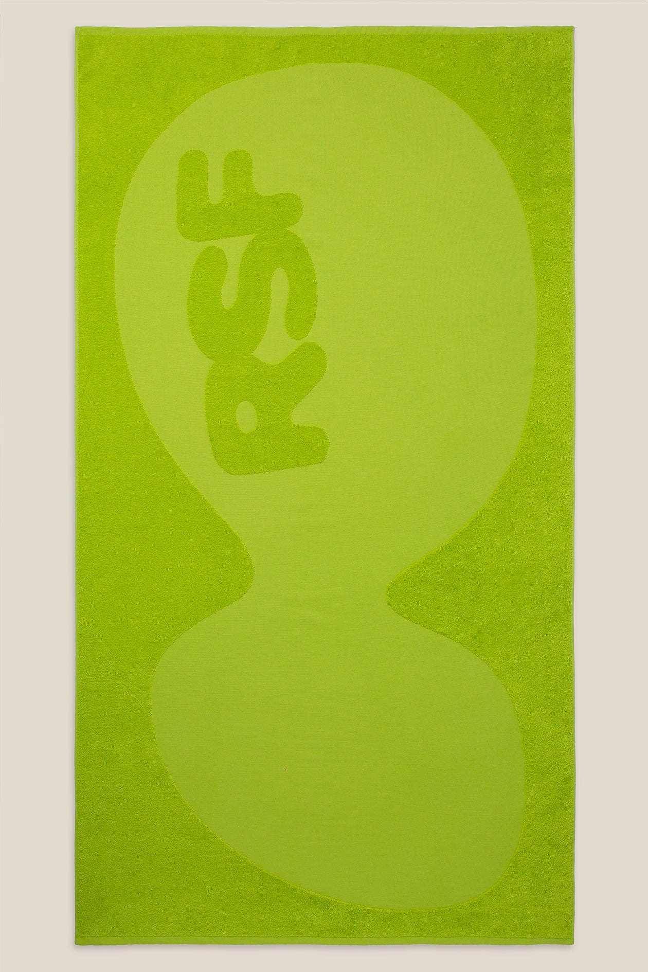 RSF weekend set beach towel - lime