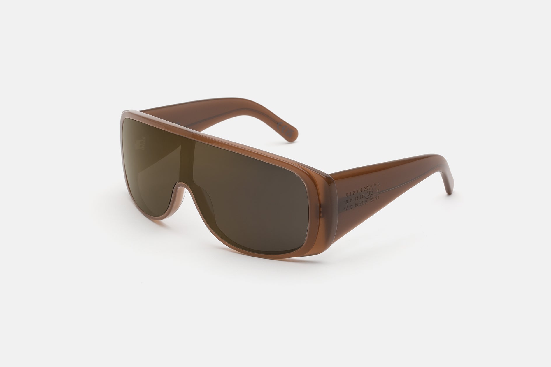 Margiela MM6 Mask Brown