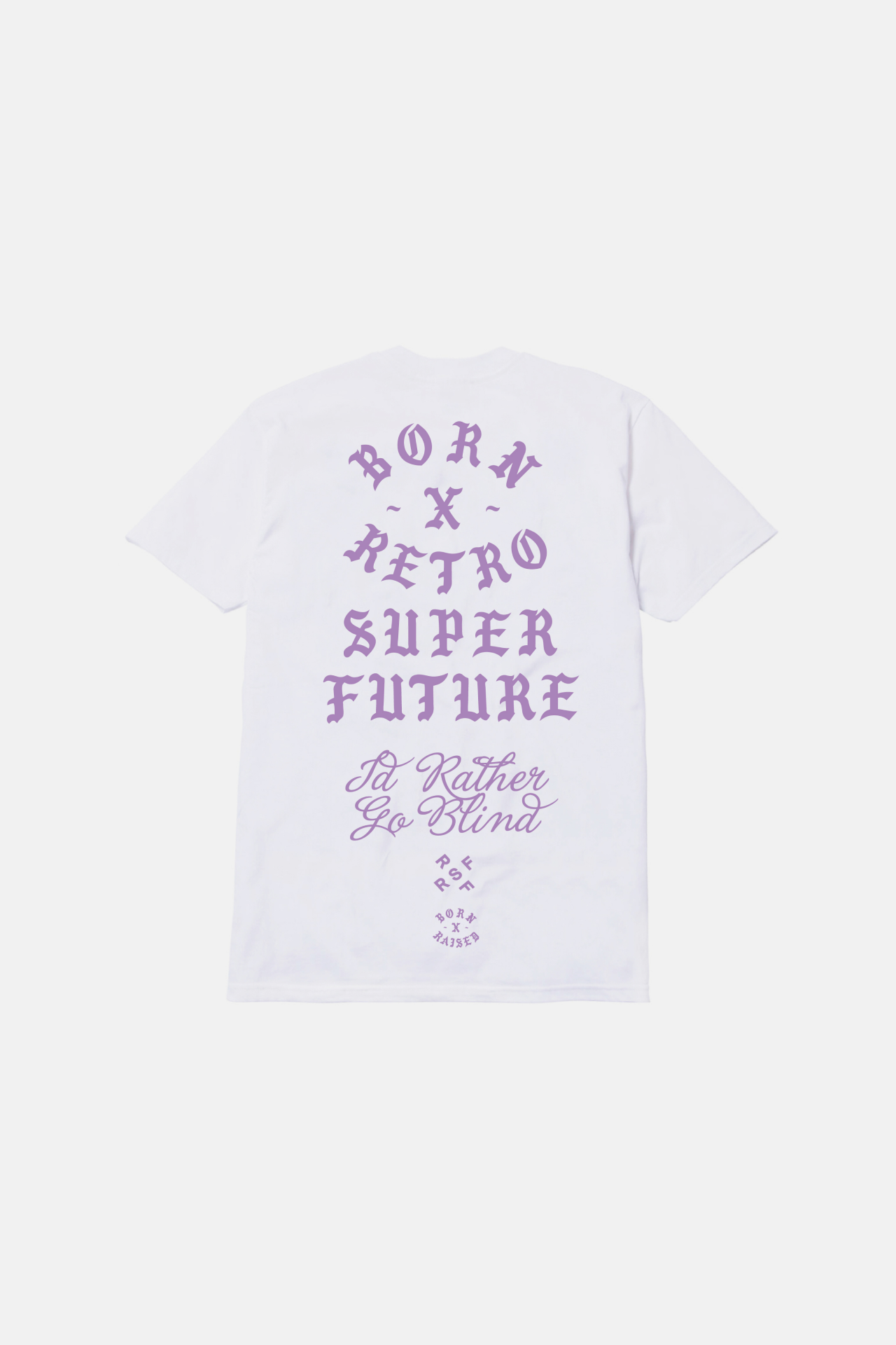 White Tee BORN X RAISED