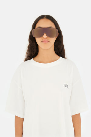 MM6 Maison Margiela Mask Brown — 4