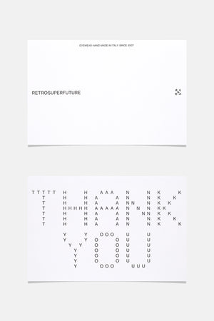 Retrosuperfuture Holiday ’25 Cup & Saucer — 6