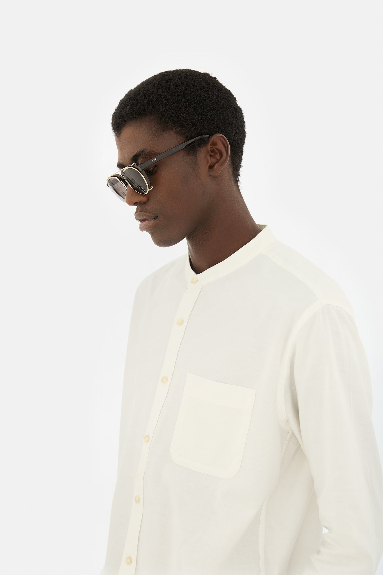 Clip-on The Warhol Gold Grey - Retrosuperfuture -