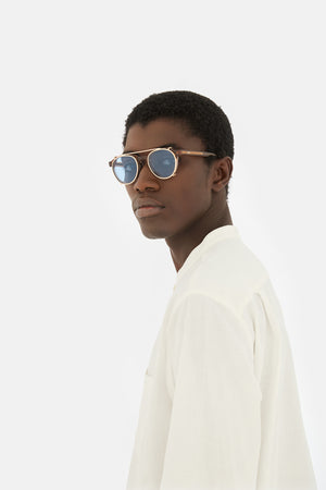 Clip-on The Warhol Gold Azure - Retrosuperfuture - — 6