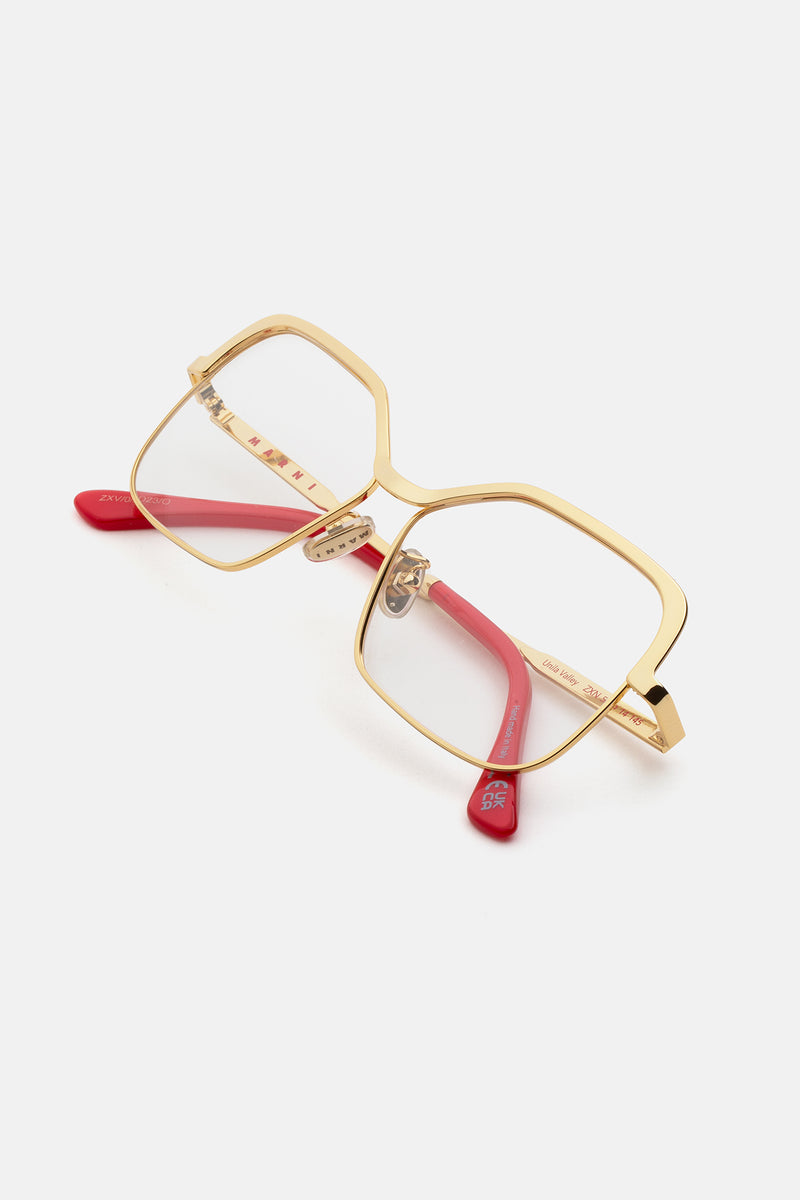 Unila Valley Optical Oro - Retrosuperfuture -