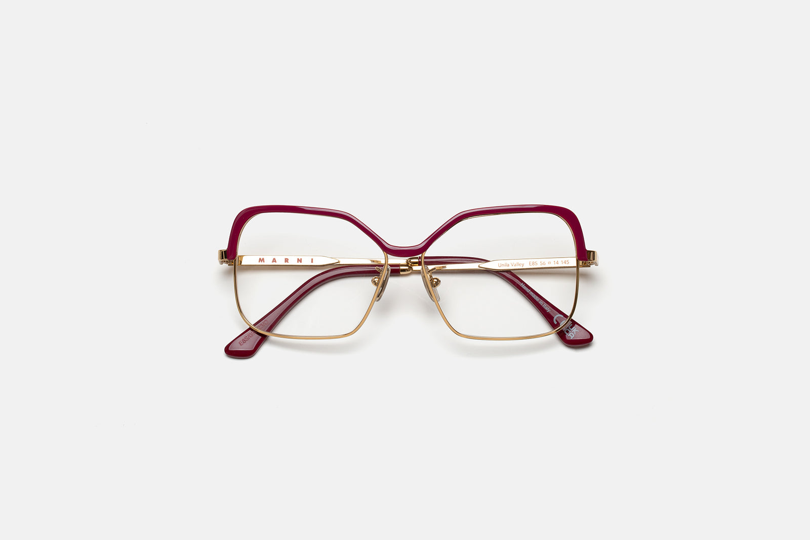 Unila Valley Optical Burgundy Gold - Retrosuperfuture -