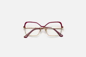 Unila Valley Optical Burgundy Gold - Retrosuperfuture - — 1