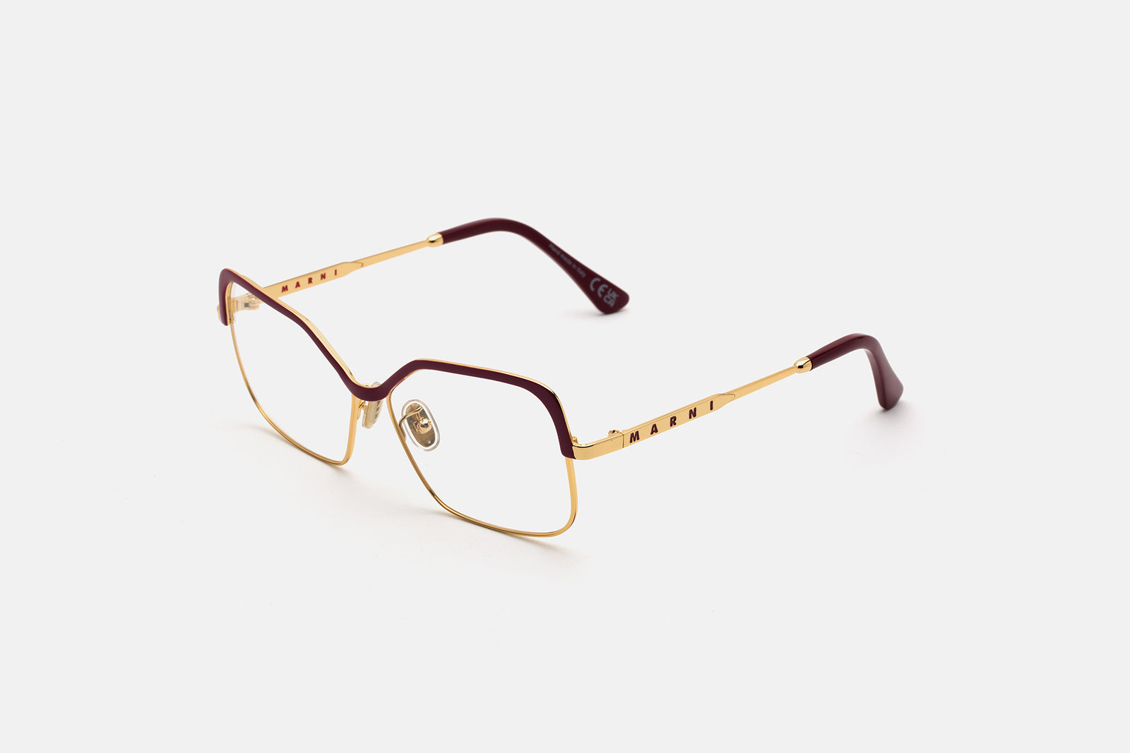 Unila Valley Optical Burgundy Gold - Retrosuperfuture -
