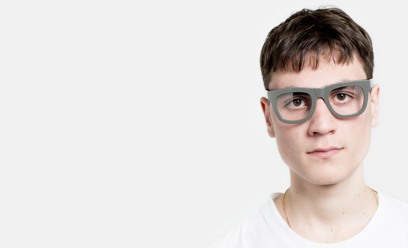 Ciccio Grey Clear Lens - Retrosuperfuture -