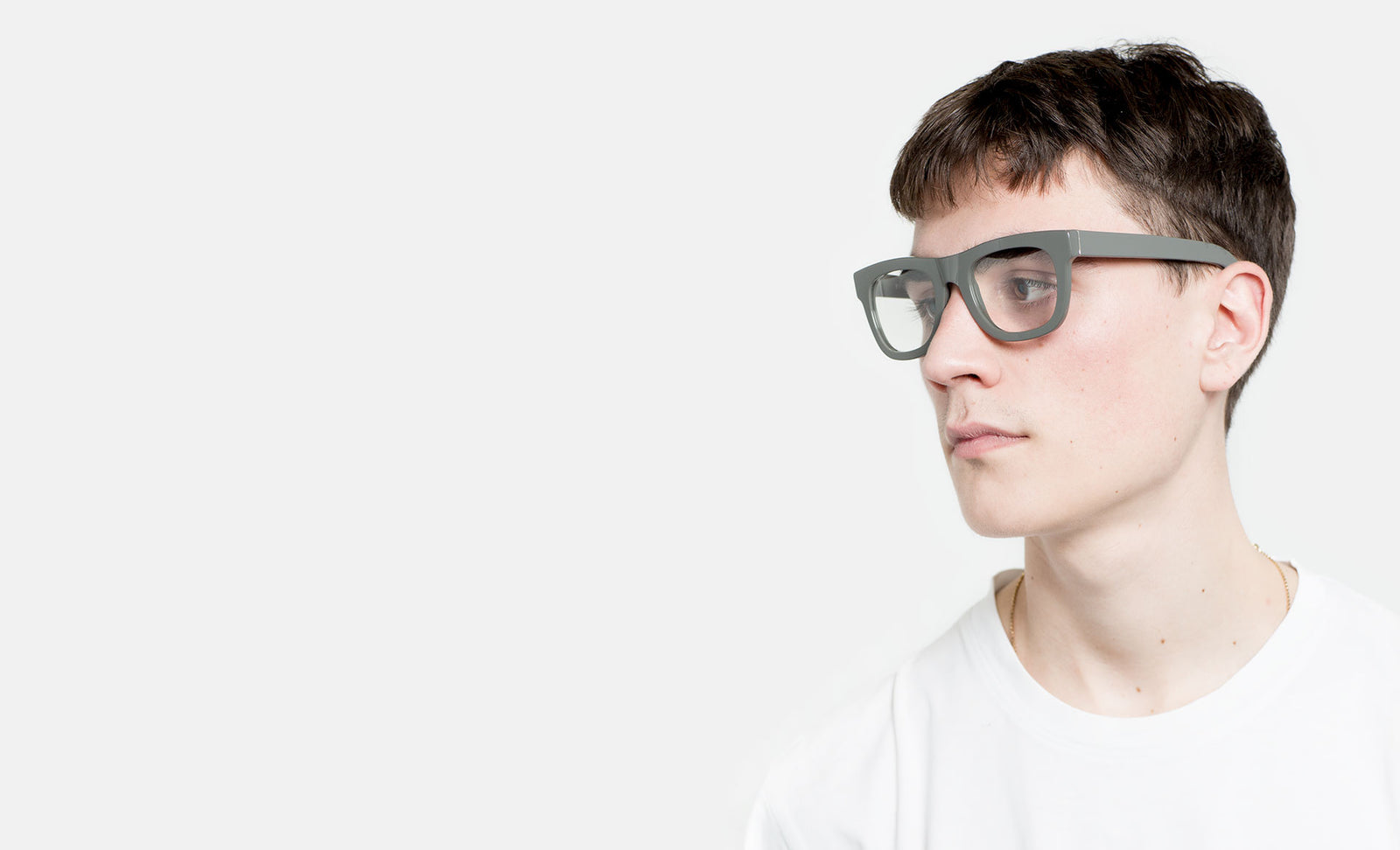 Ciccio Grey Clear Lens - Retrosuperfuture -