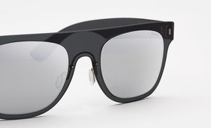 Duo Lens Flat Top Silver&Black - Retrosuperfuture - — 3