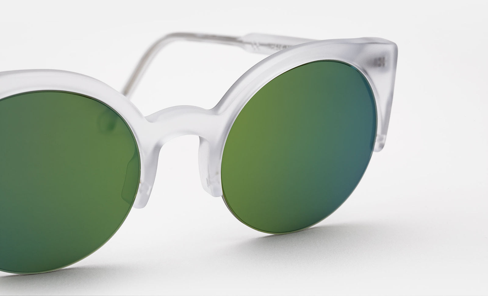 Lucia Crystal Matte Petrol - Retrosuperfuture -