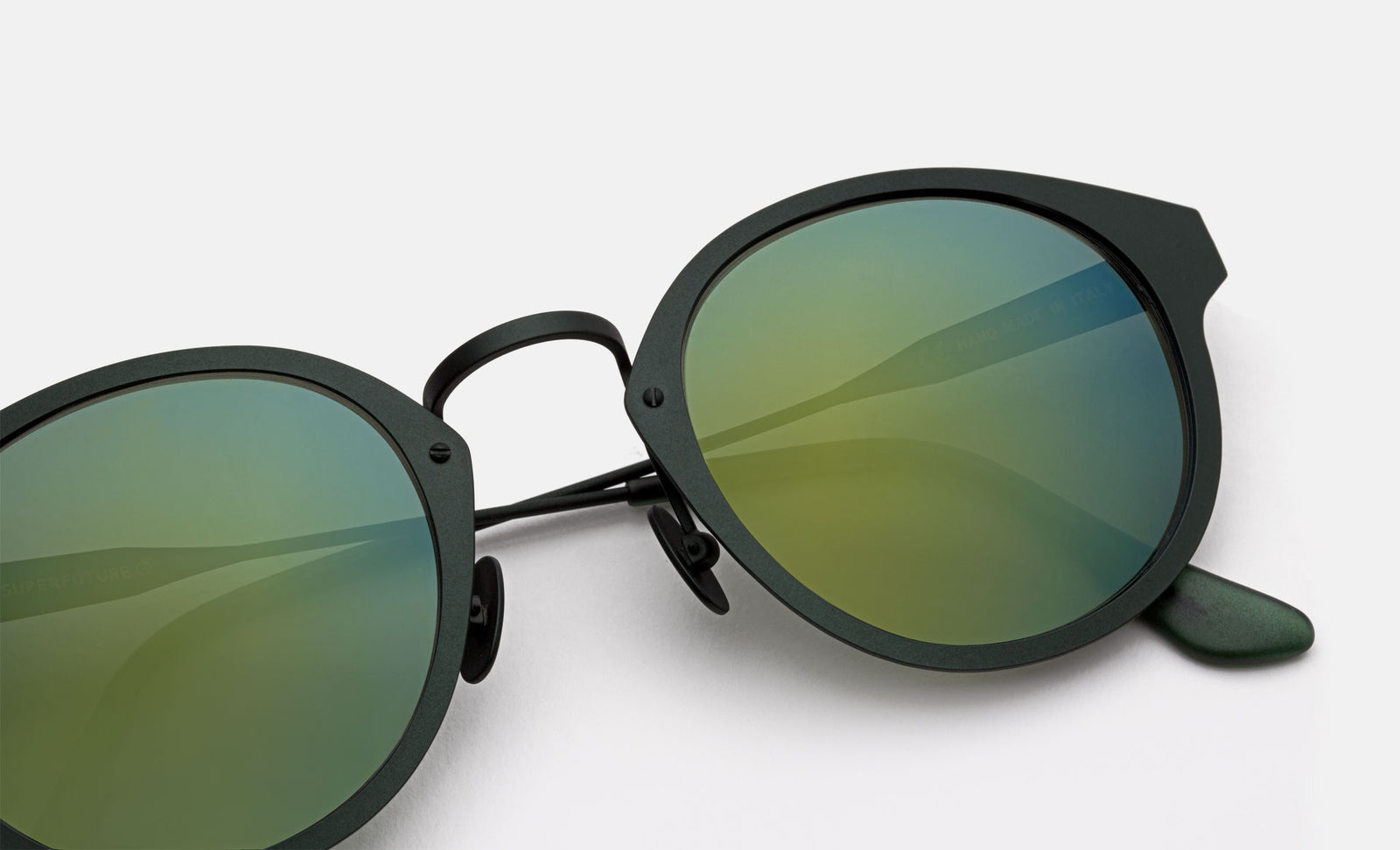 Panama Synthesis Dark Green Metal - Retrosuperfuture -