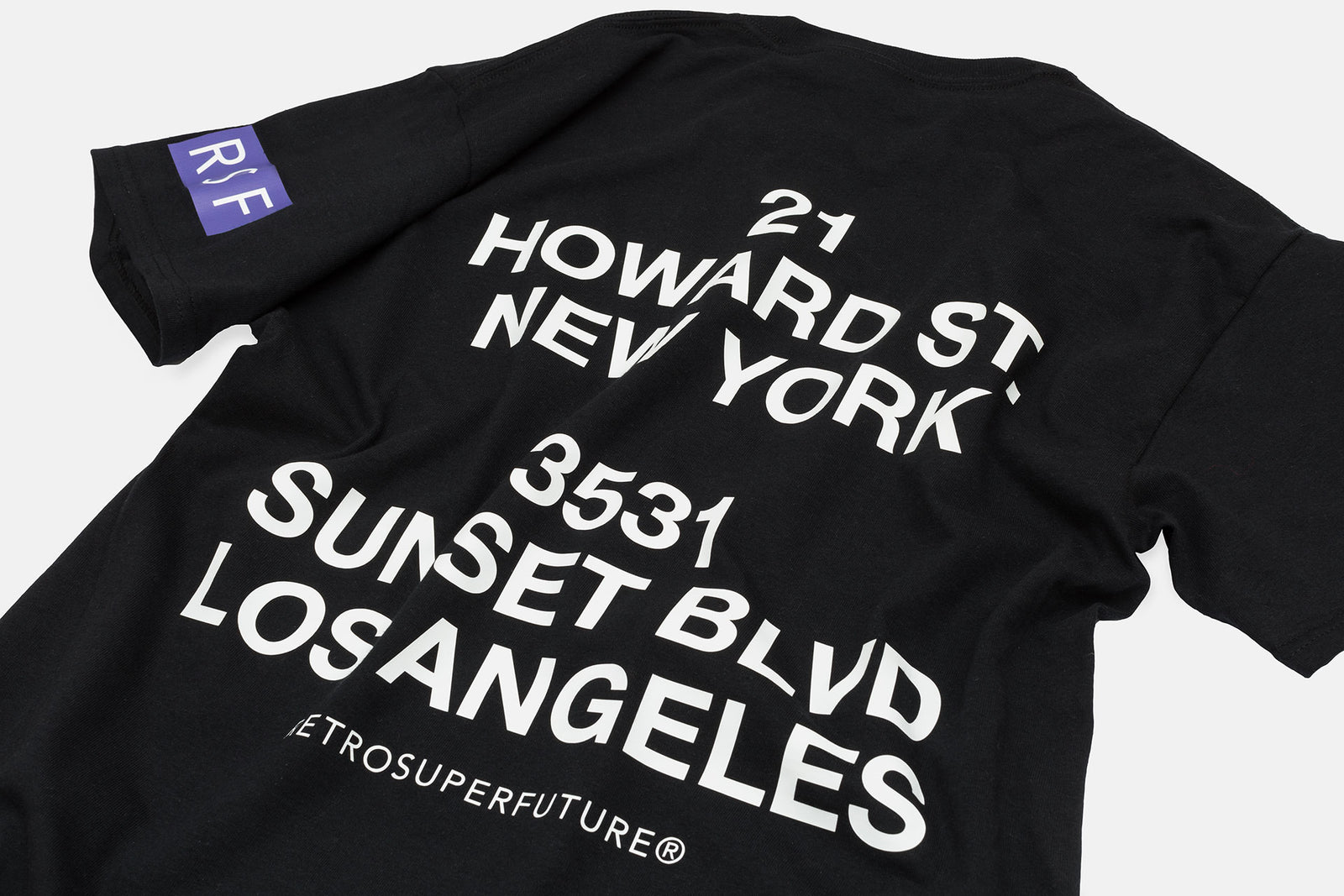 Rsf T Shirt Black - Retrosuperfuture -