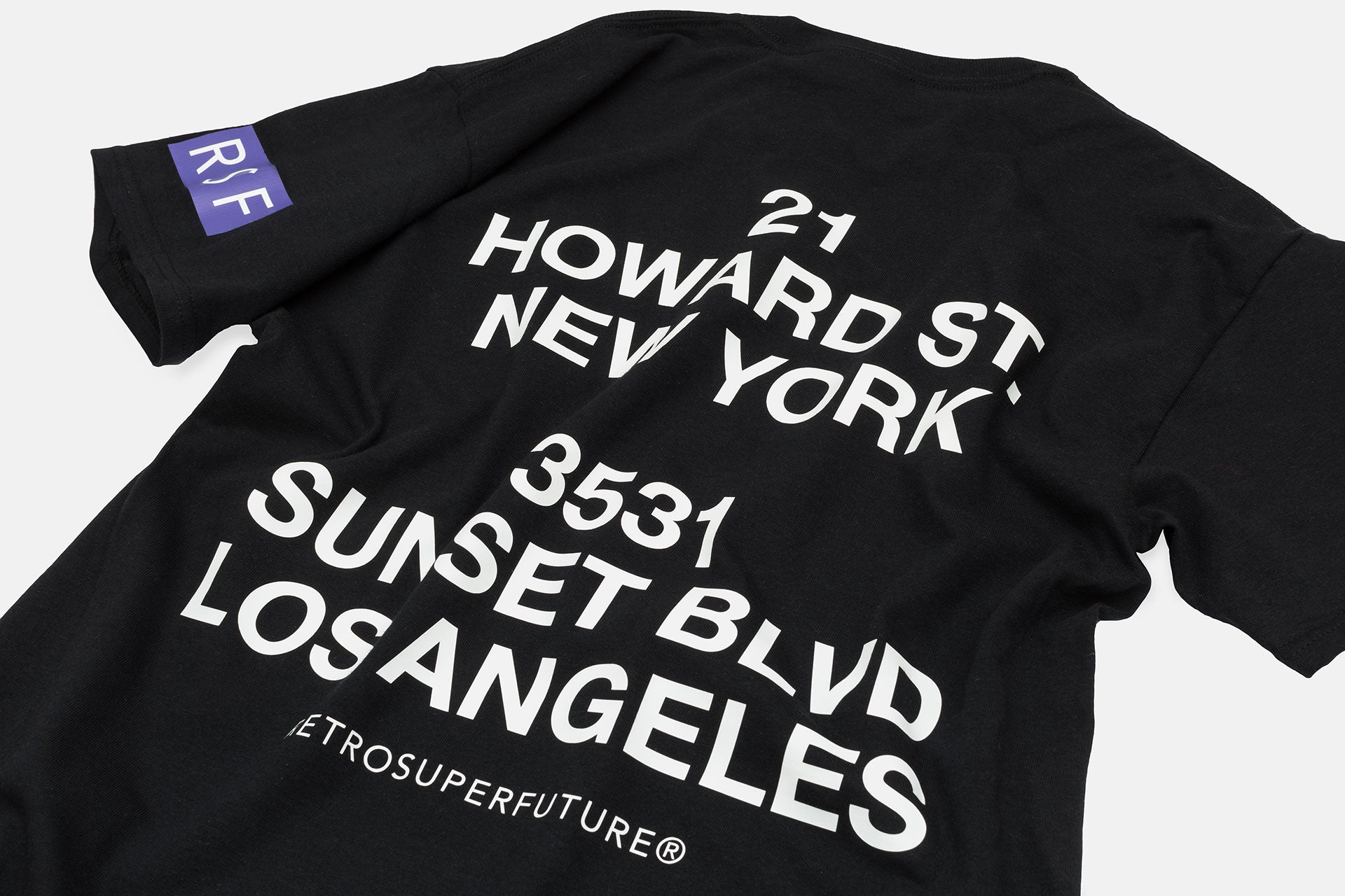 Rsf T Shirt Black - Retrosuperfuture -