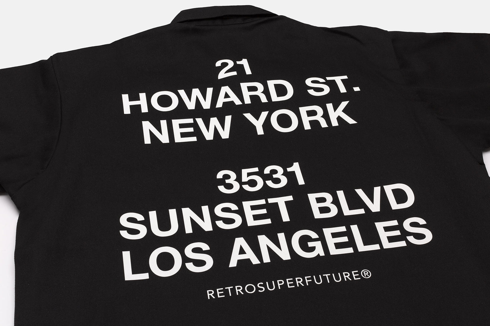 RSF Shirt Black - Retrosuperfuture -