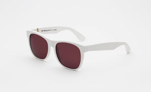 Classic White Red Lens - Retrosuperfuture - — 1