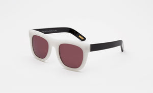 Ciccio Ivory/Black Red Lens - Retrosuperfuture - — 1