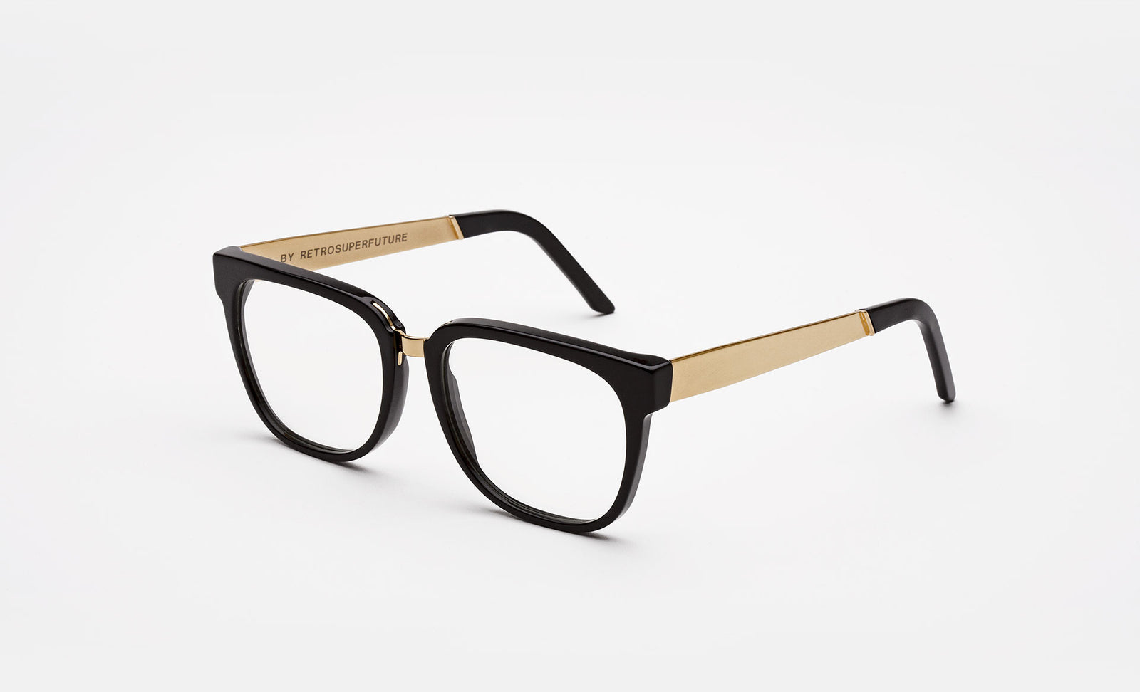 People Francis Black Clear Lens - Retrosuperfuture -