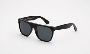 Flat Top Black Polarized Lens - Retrosuperfuture - — 2