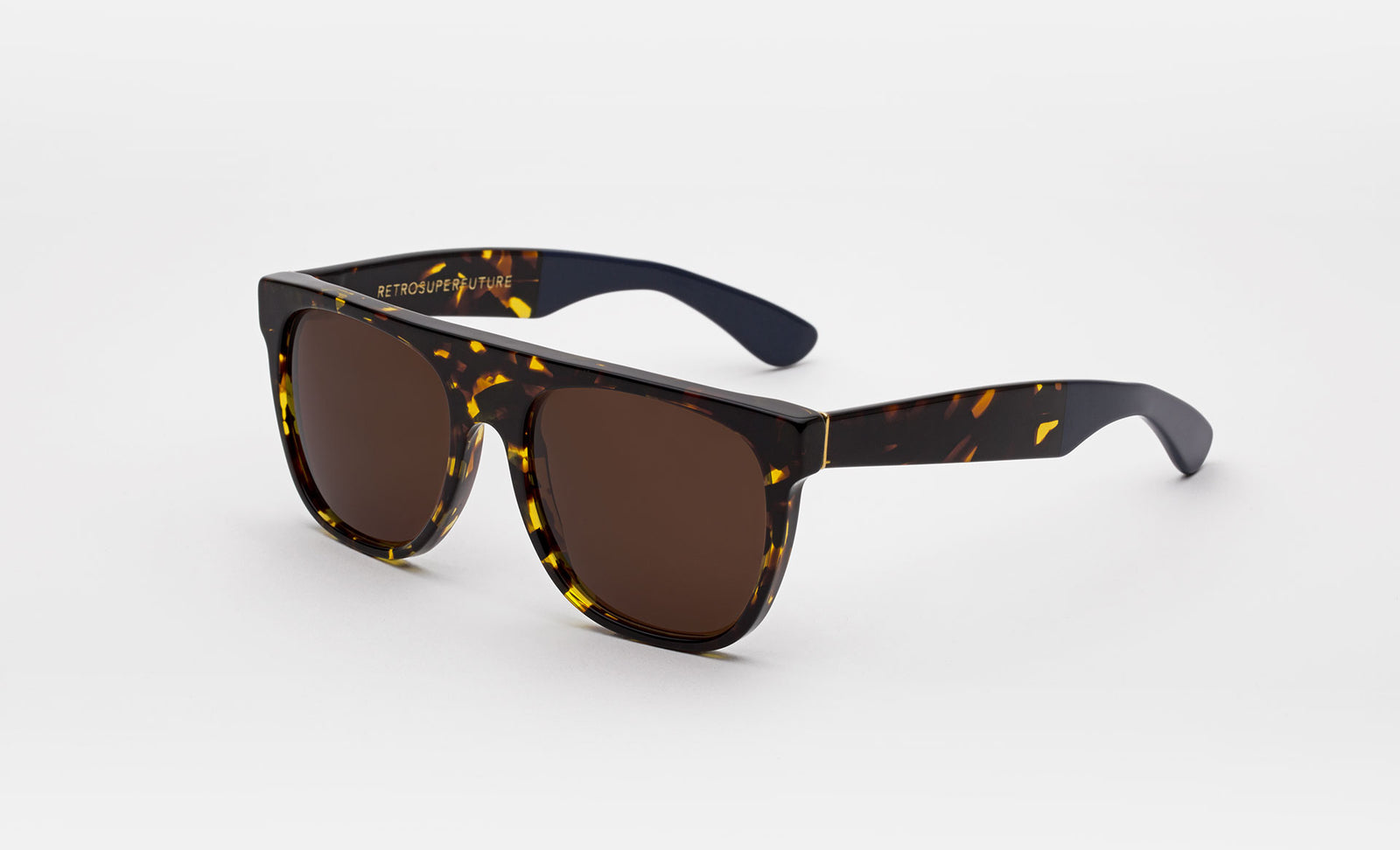 Flat Top Laca Yellow Tortoise - Retrosuperfuture -