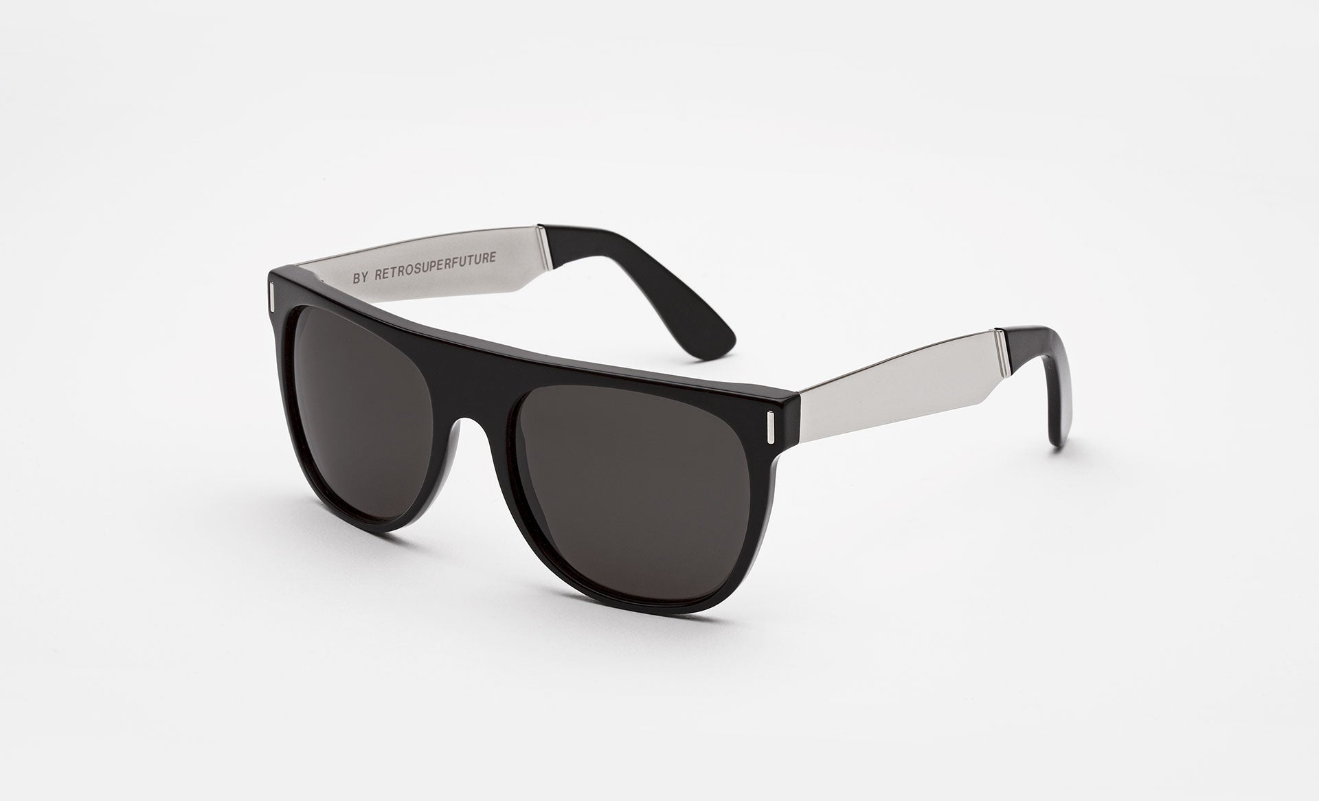 Flat Top Francis Black Silver - Retrosuperfuture -