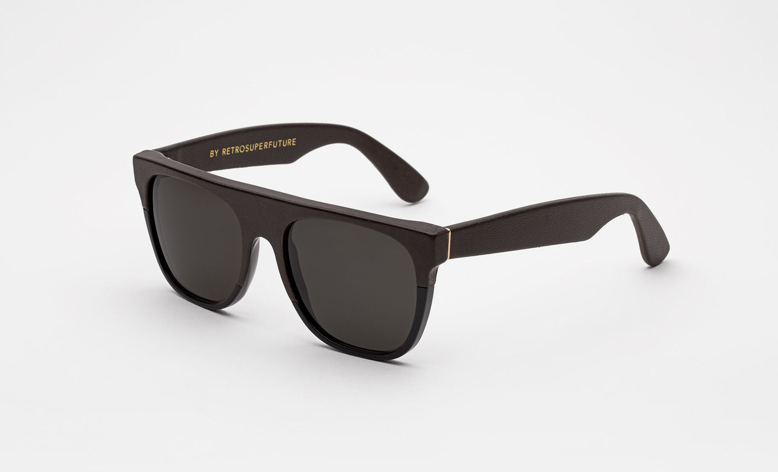 Flat Top Leather&Acetate - Retrosuperfuture -