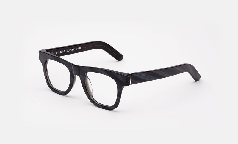 Ciccio Optical Black Horn - Retrosuperfuture -