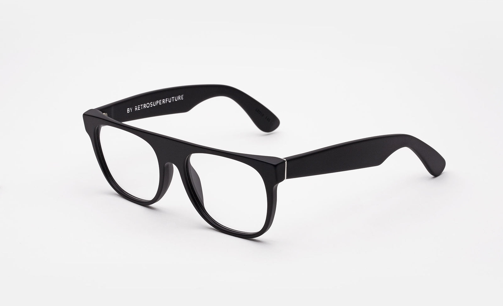 Flat Top Optical Black Matte - Retrosuperfuture -