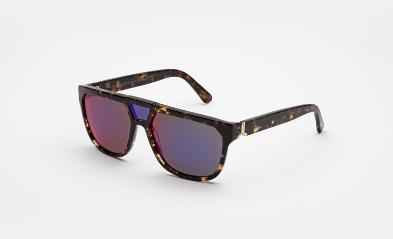 WeSC Burnt Havana Flash Lens - Retrosuperfuture -