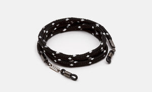 Black Reflective Silver Cord - Retrosuperfuture - — 1