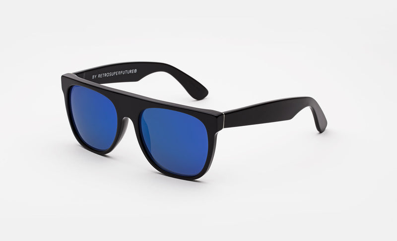 Flat Top Black Blue - Retrosuperfuture -