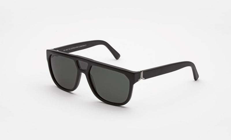 WeSC Black Matte Polarized Lens - Retrosuperfuture -