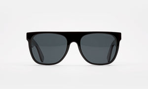 Flat Top Black Polarized Lens - Retrosuperfuture - — 1