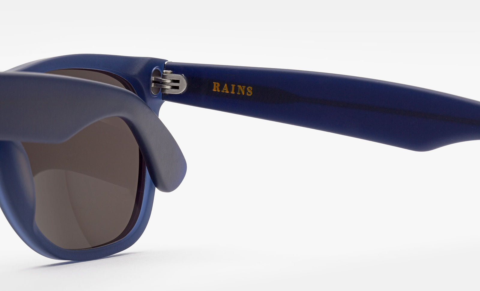 Classic Rains Navy Rubberized  - Retrosuperfuture -