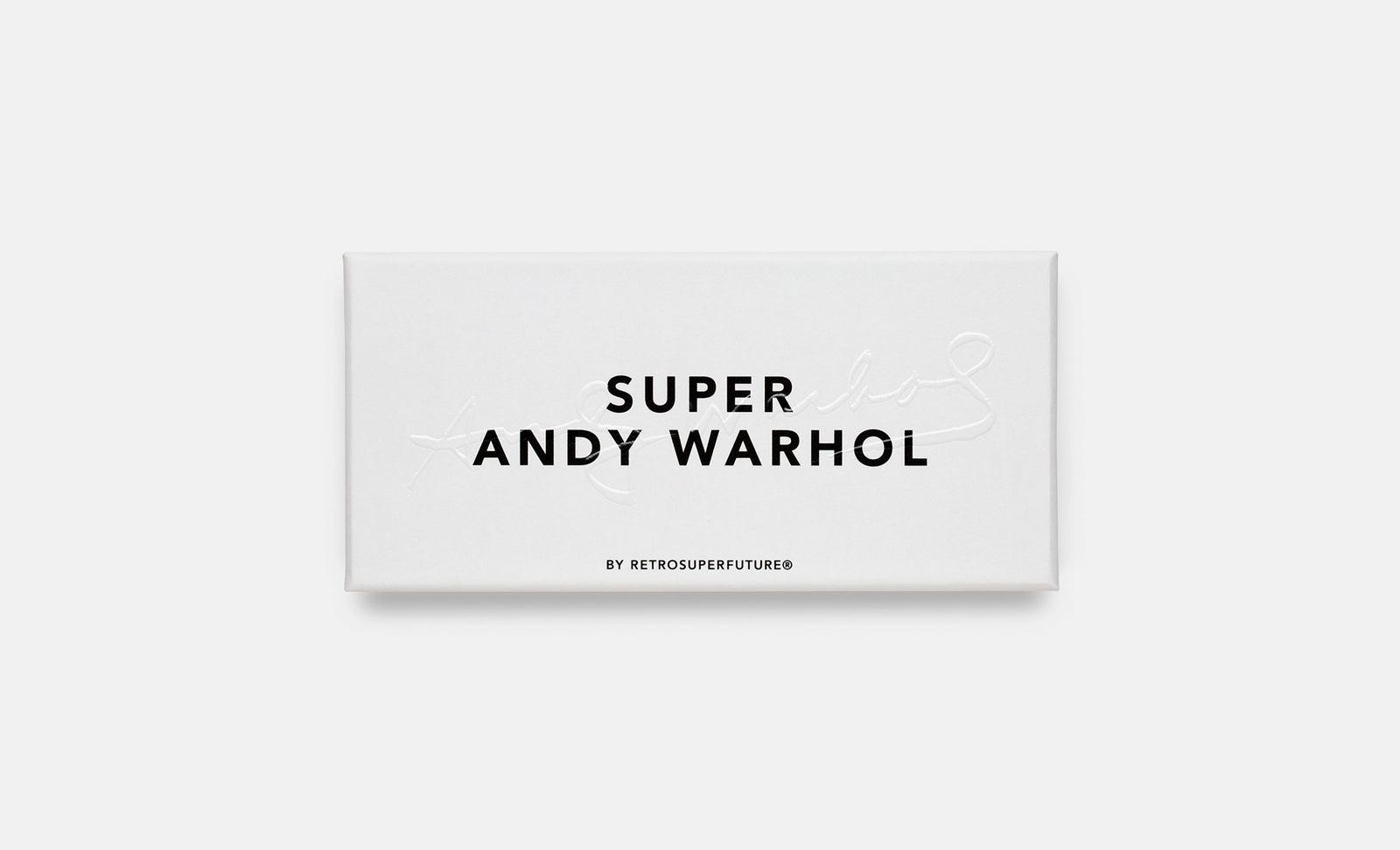 SUPER / Andy Warhol The Iconic Series Optical - Retrosuperfuture -