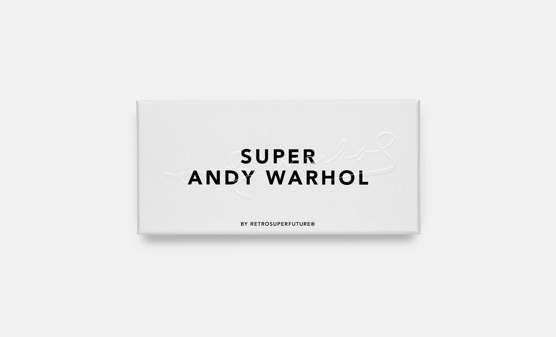 SUPER / Andy Warhol The Iconic Series Optical - Retrosuperfuture -