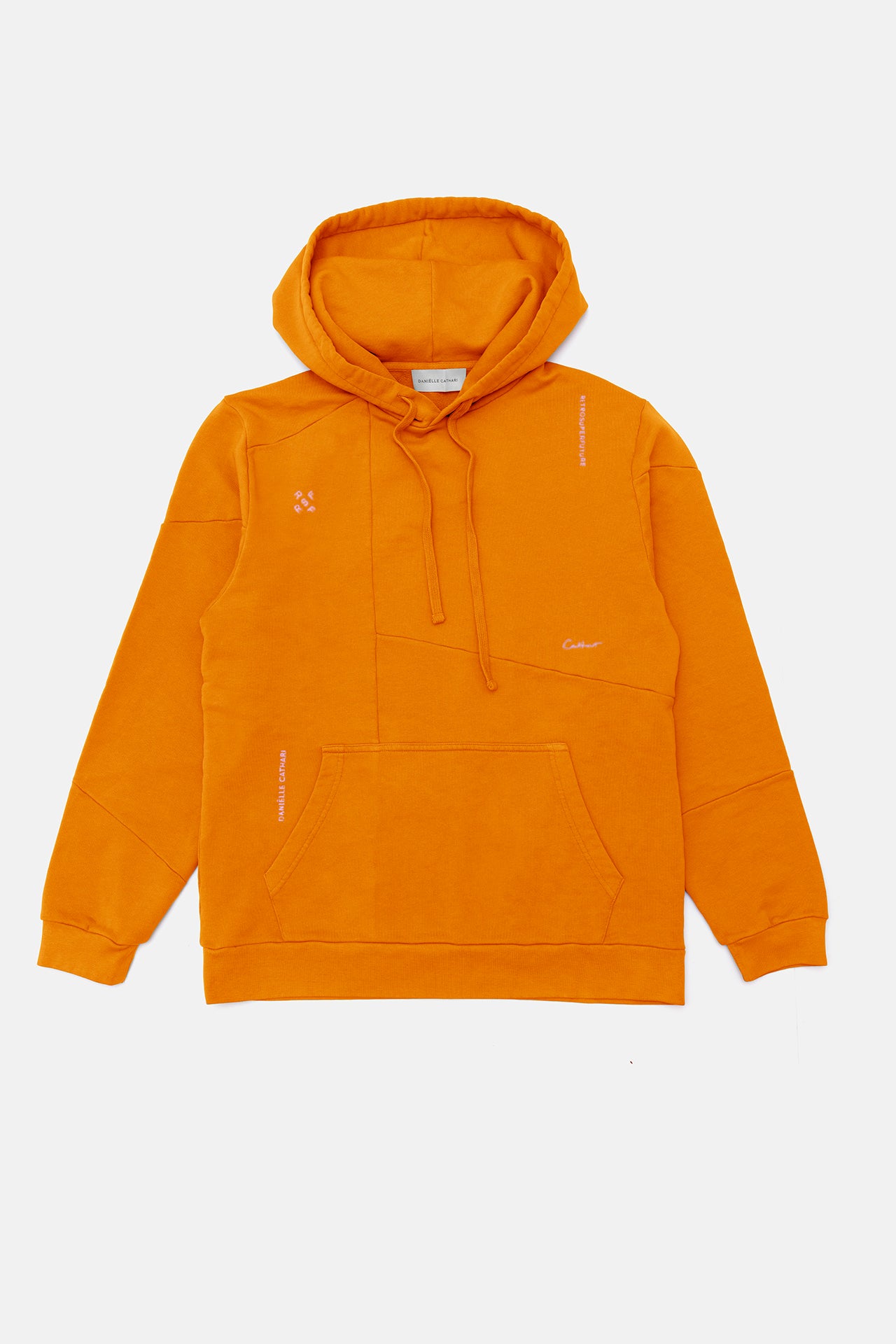 RSF x DC Deconstructed Hoodie Rusty Orange - Retrosuperfuture -