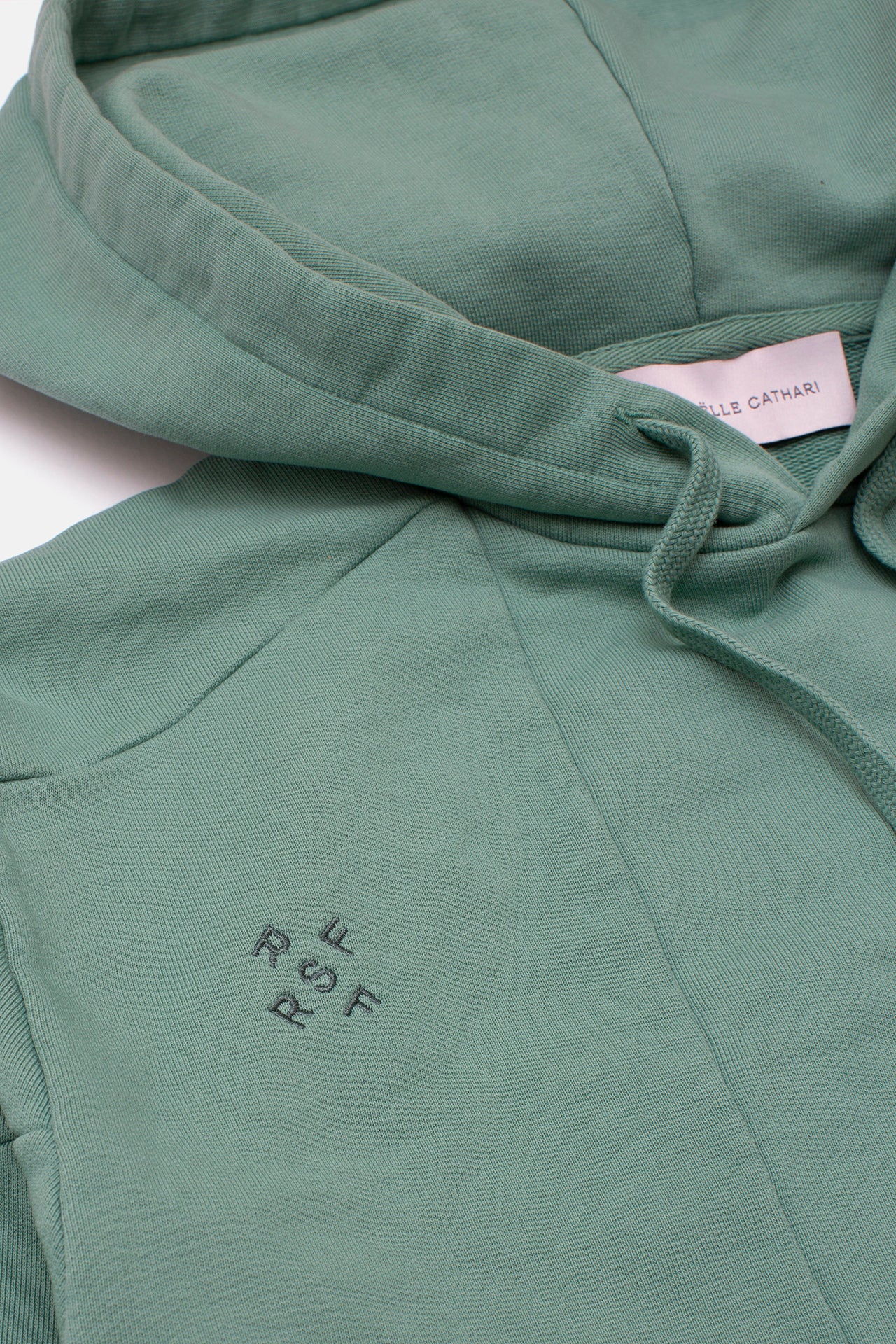 RSF x DC Deconstructed Hoodie Mint - Retrosuperfuture -