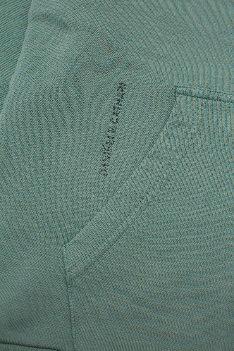 RSF x DC Deconstructed Hoodie Mint - Retrosuperfuture -
